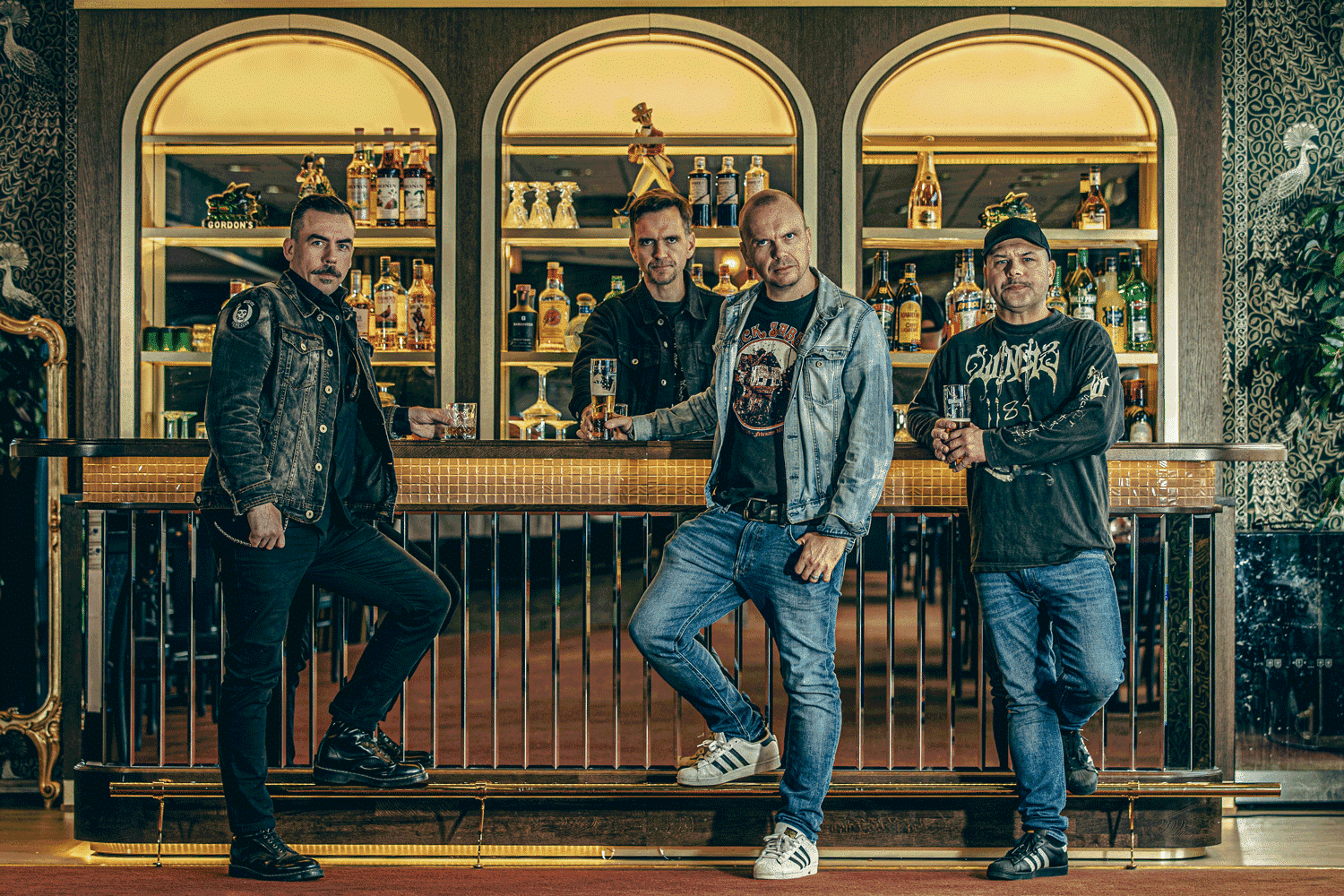 Norwegian heavy rock band 'Slegest'