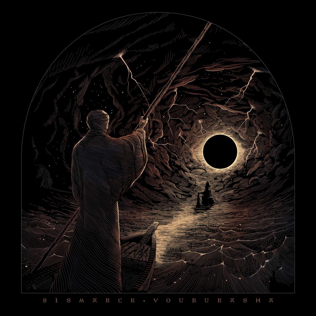 Vourukasha album cover from Doom metal band Bismarck