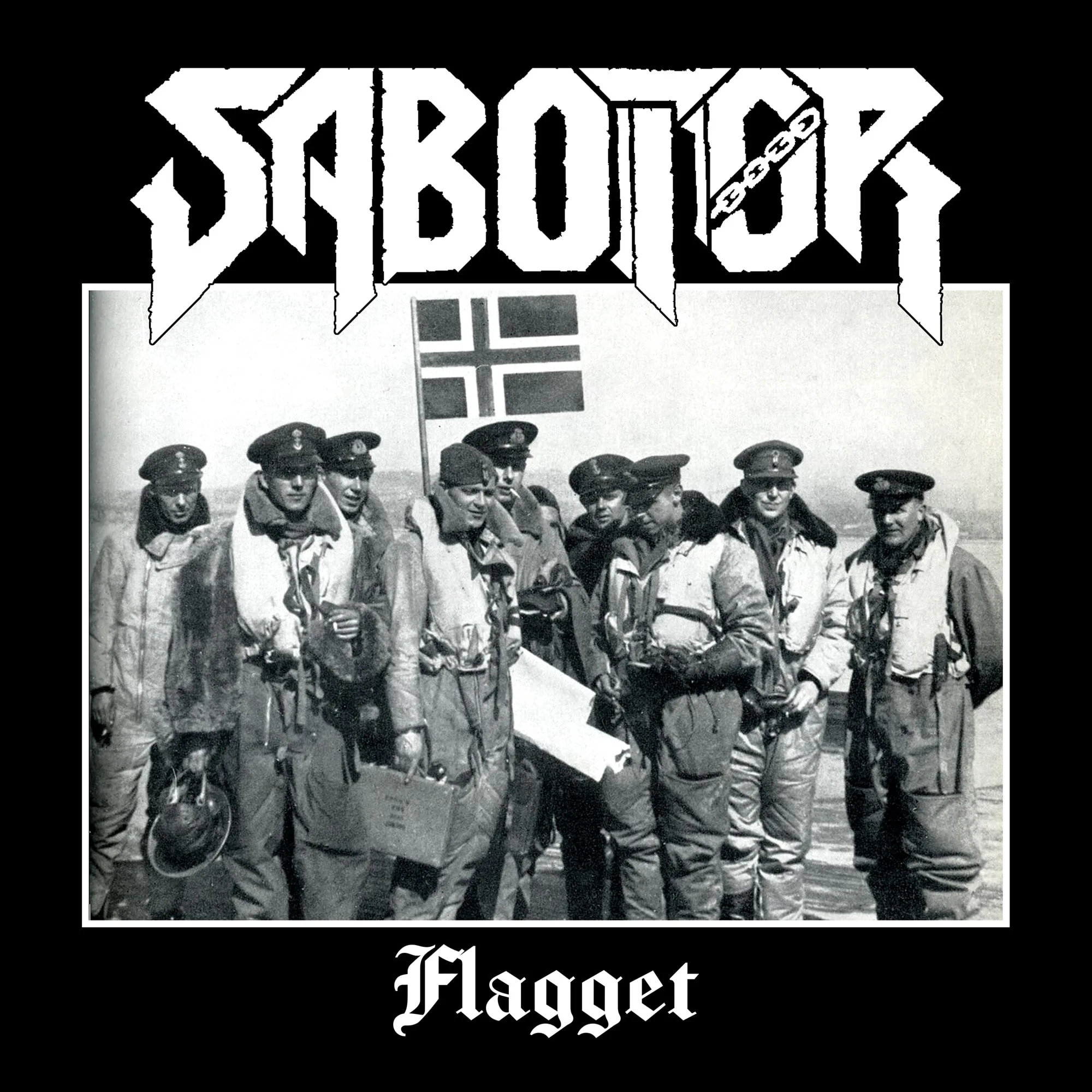 Sabotør - Flagget single cover