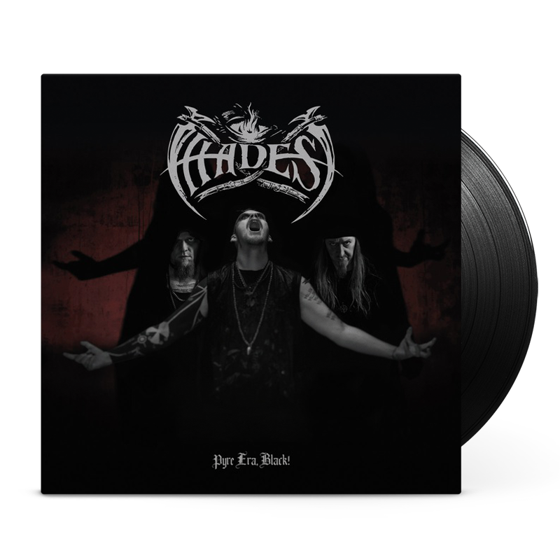 Hades Almighty - Pyre Era, Black! / The one who talks with the fog, vinyl cover