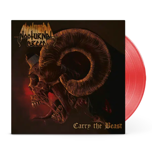 Nocturnal Breed - Carry the Beast transparent red vinyl