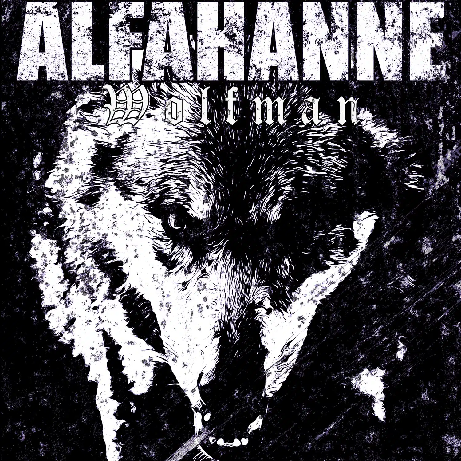 Alfahanne - Wolfman single cover