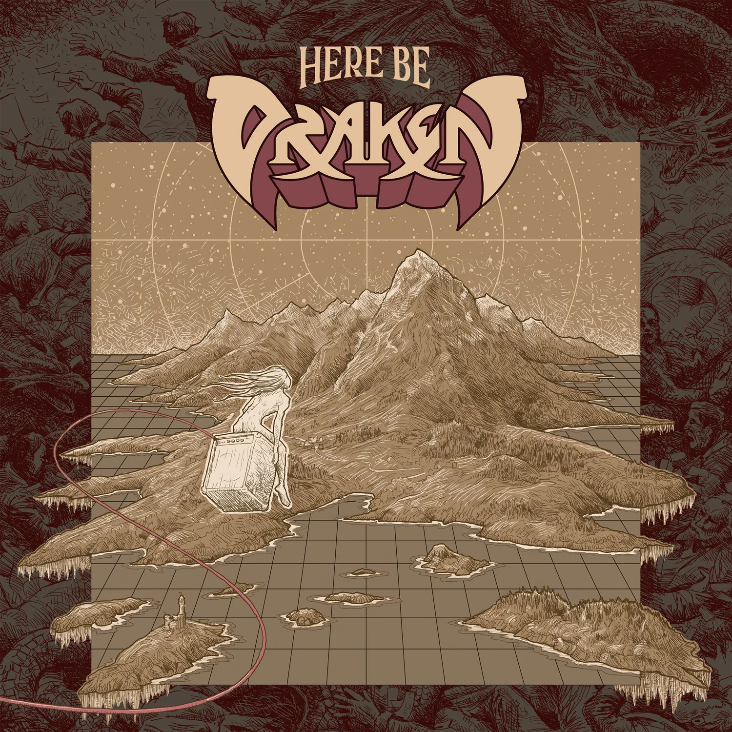 TRUE NORWEGIAN STONER ROCK BAND DRAKEN ANNOUNCE 3RD SINGLE Dark Essence Records Draken - Here Be Draken
